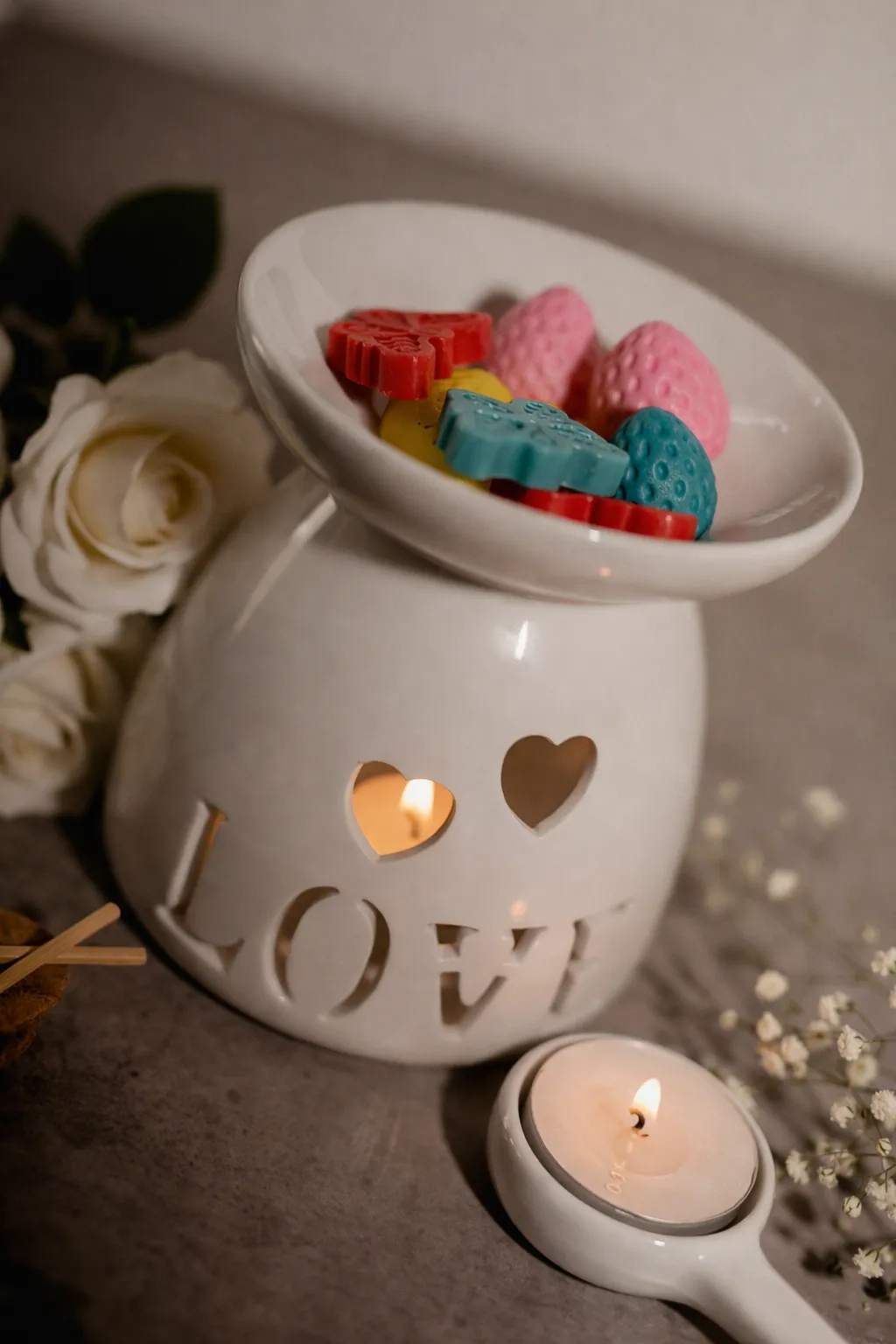 Candle flame symbolizing a new beginning