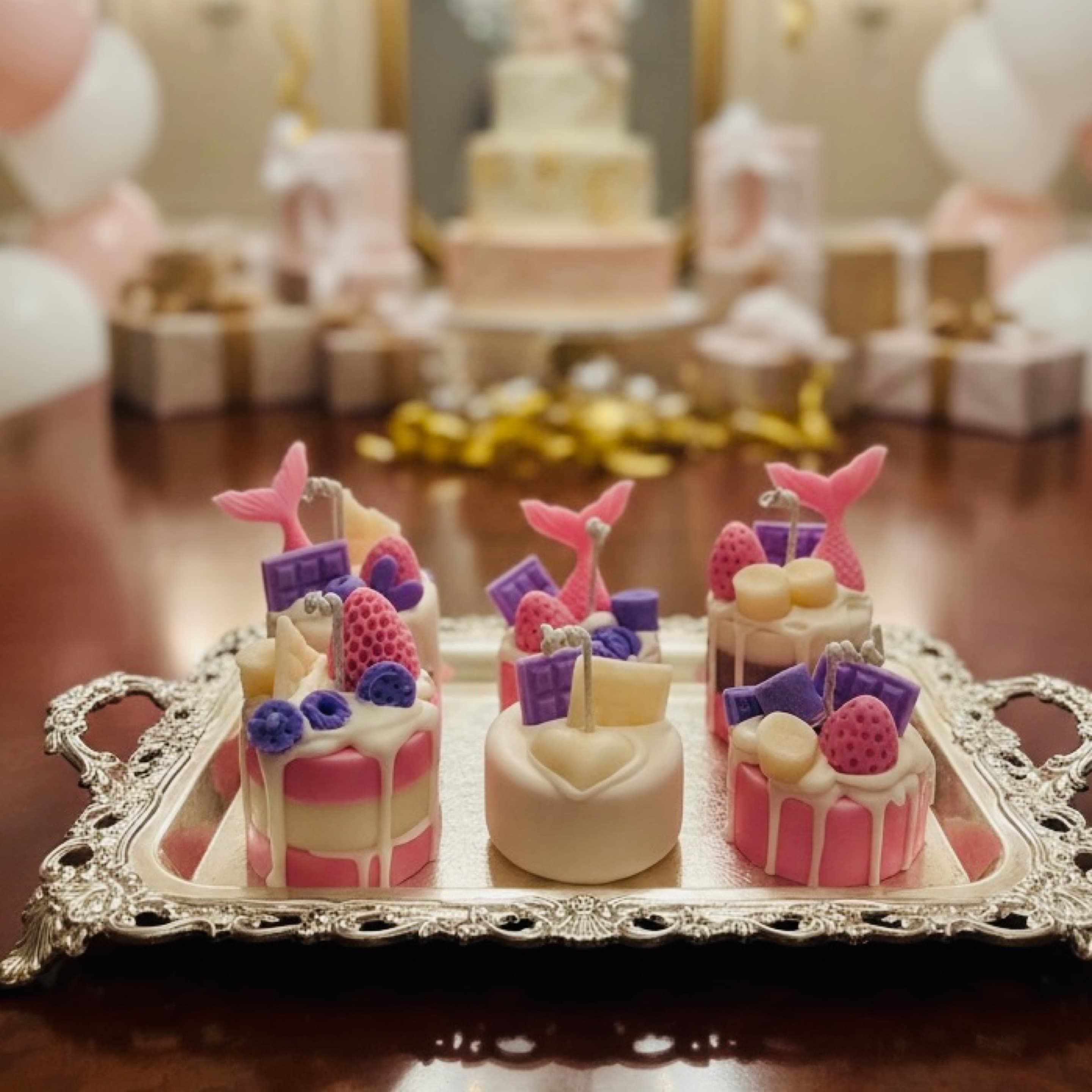 Berry Delight Dessert Candles